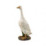 Create a Whimsical Garden with White Duck Ornaments
