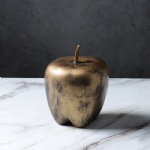 Bronze table resin apple model ornaments desktop decoration props